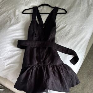 Black Ted Baker Dress with Belt